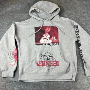 Vintage Y2K 90s‎ Looney Tunes hoodie S